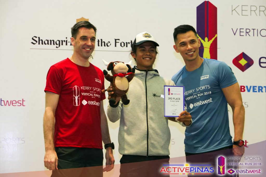 Kerry Sports Manila Vertical Run Age Category Awardee