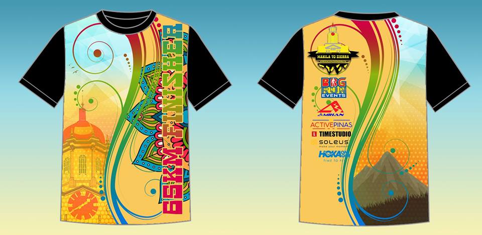 Manila to Sierra 2018 Full Sublimated Finisher Shirt